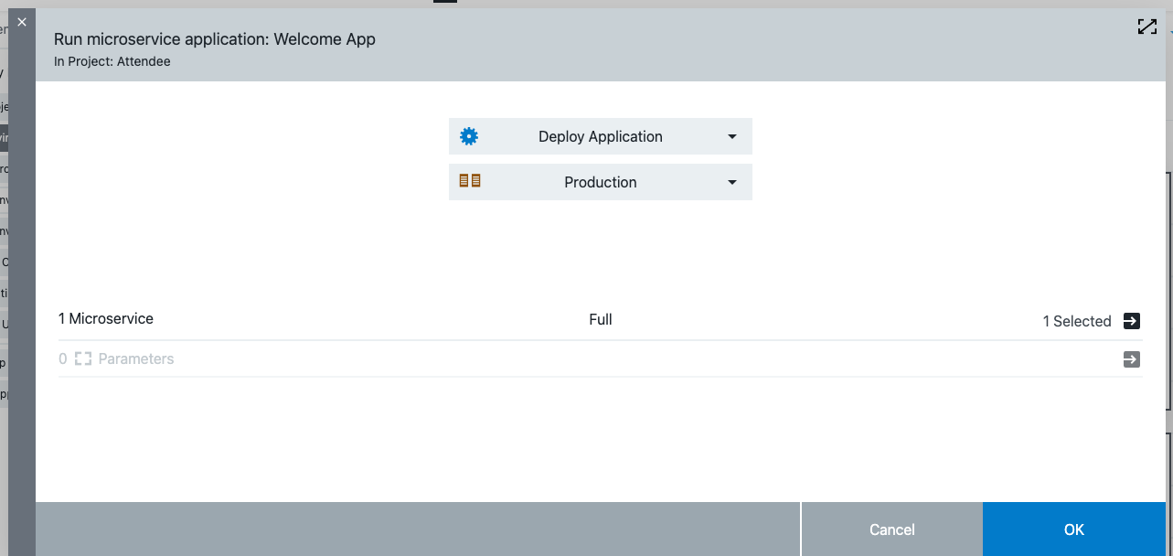 Deploy app into prod