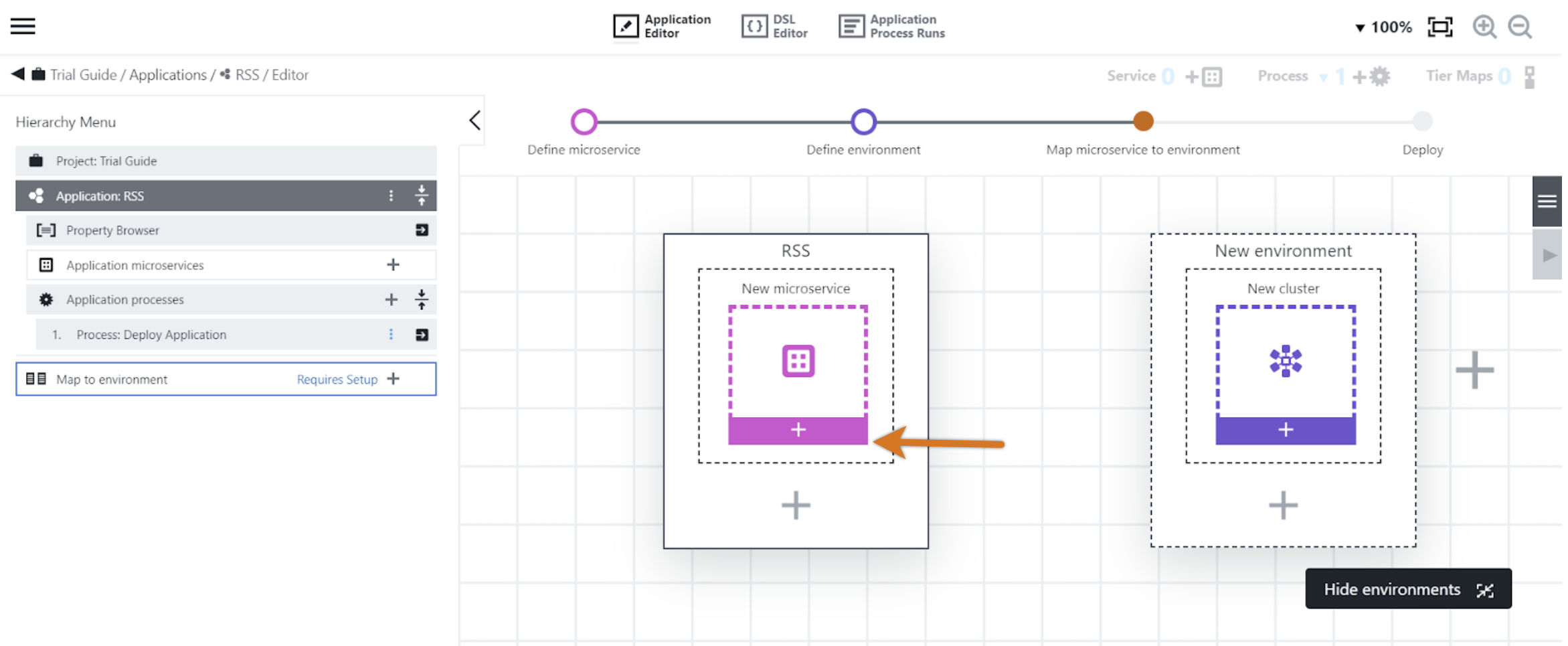 Add a new microservice